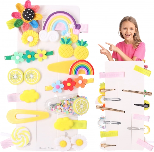 Formas y colores variados para cualquier peinado