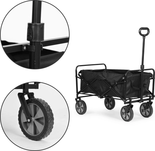 Ruedas grandes con banda de rodadura de goma