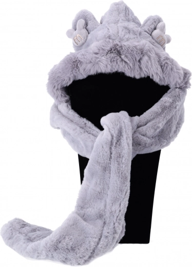 Gorro, bufanda y guantes en uno