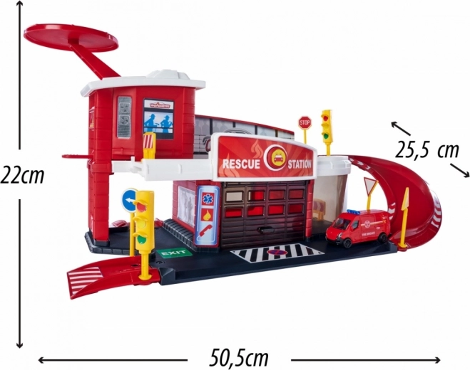 Vehículo de rescate interactivo