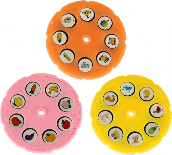 Discos intercambiables con motivos