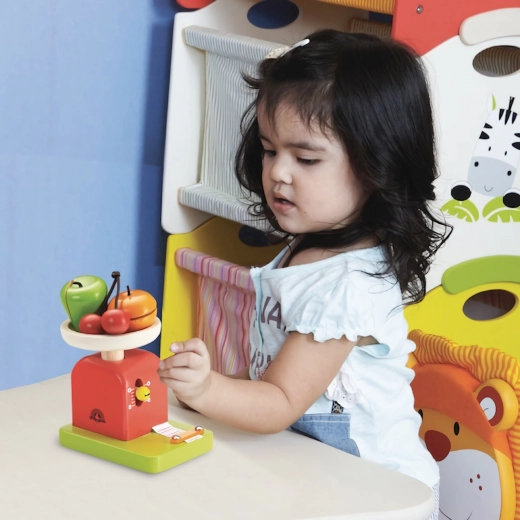 Ideal para jugar a la tienda con frutas y verduras