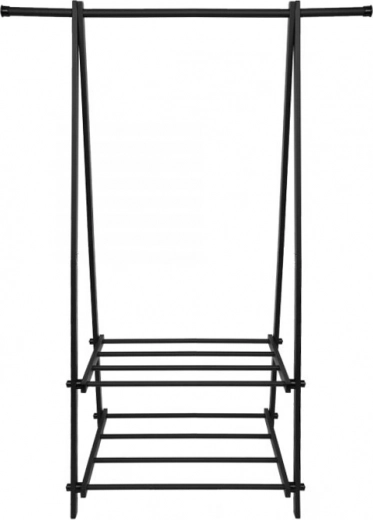 Dos estantes espaciosos para calzado y accesorios