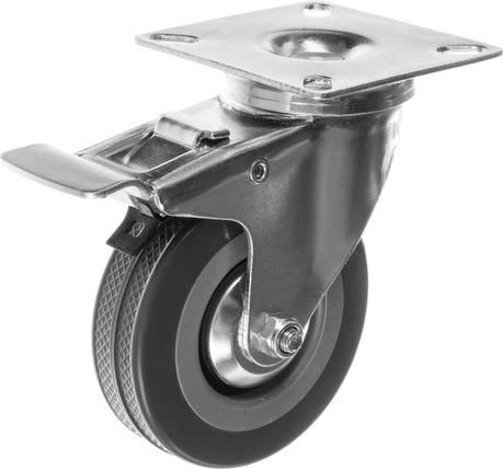 Alta capacidad de carga con ruedas de goma