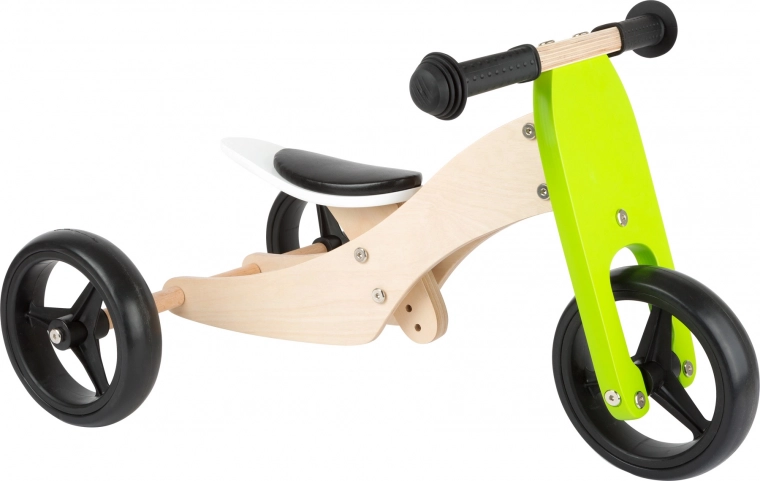 2 en 1: fácil conversión de triciclo a bicicleta de equilibrio