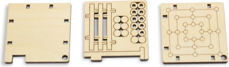 Madera de calidad y grabado delicado