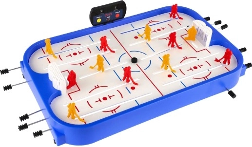 Acción de hockey auténtica sobre la mesa