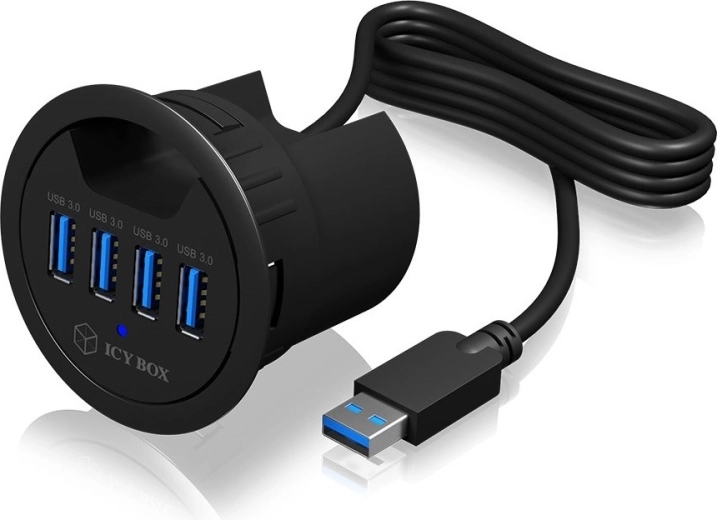 Práctico cable de 120 cm e indicación LED
