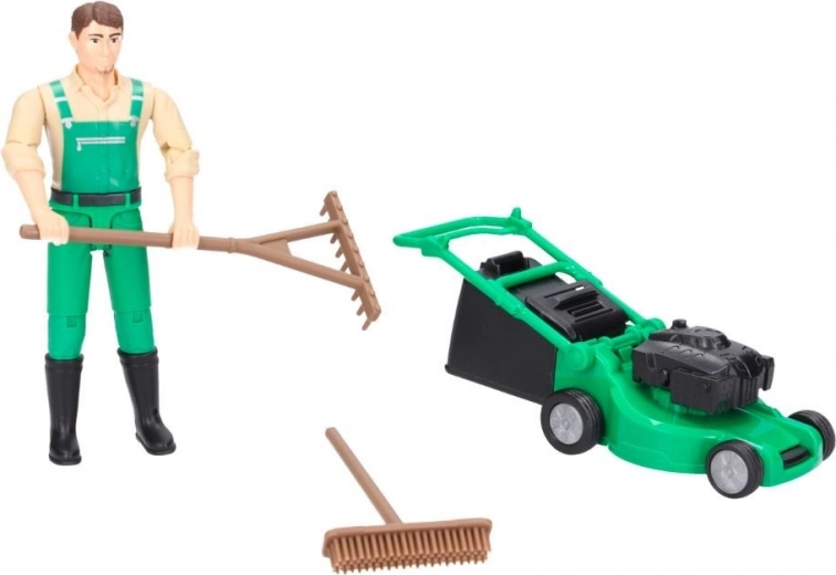 Figura articulada de jardinero