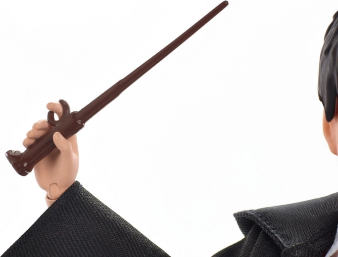 Varita y capa como accesorios