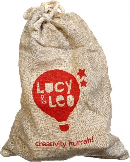 Práctica bolsa de lino para guardar y viajar