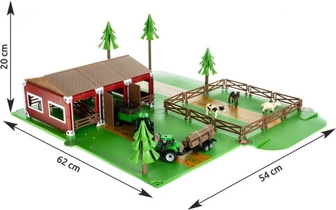Gran granja con 102 piezas para diversión sin fin