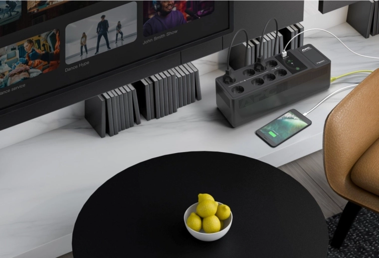 Carga rápida mediante USB A + C