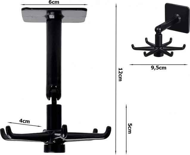 Diseño giratorio de 360°