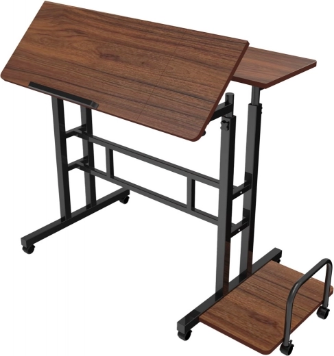 Tablero de trabajo inclinable 80 × 60 cm con listón de protección