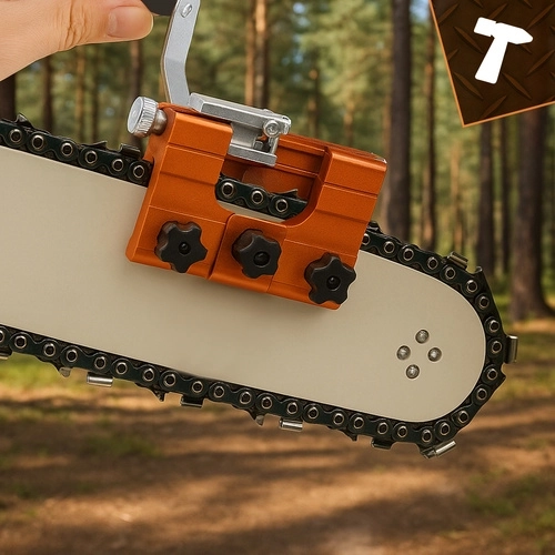 Afilado rápido sin desmontar la cadena