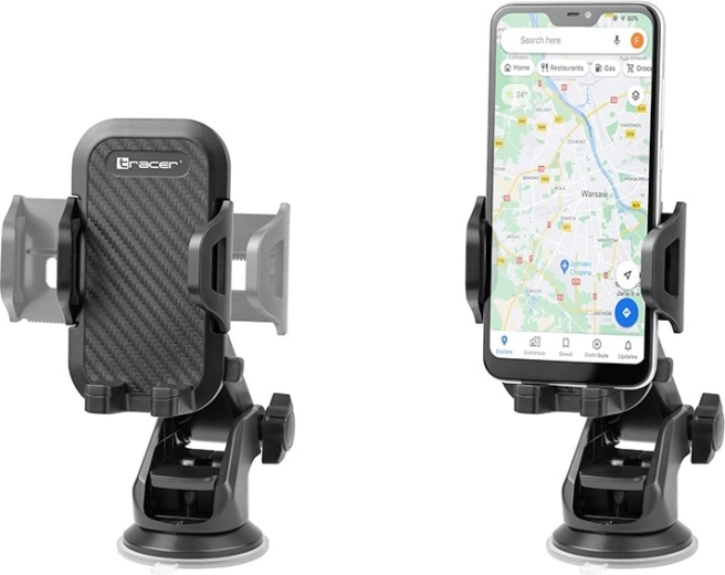 Sujeción estable para teléfonos de hasta 7"