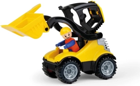 Cabina abatible con figura de conductor