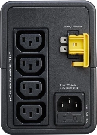 4 salidas IEC e instalación flexible