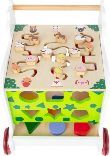 Encajable, laberinto y cubos para aprender jugando