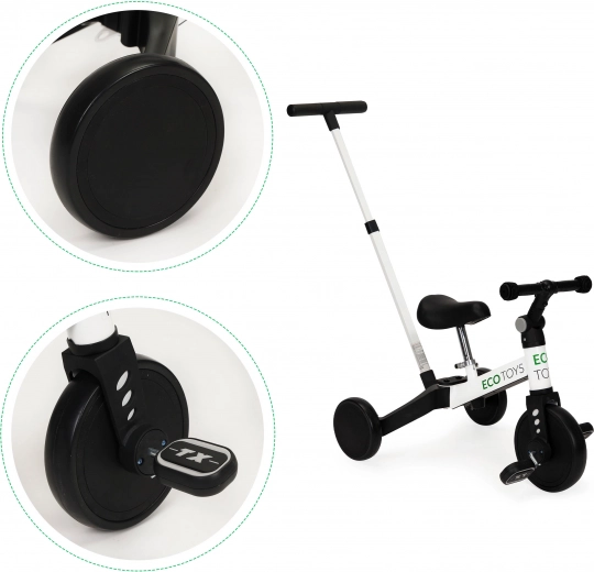 Ruedas traseras ampliables o unidas