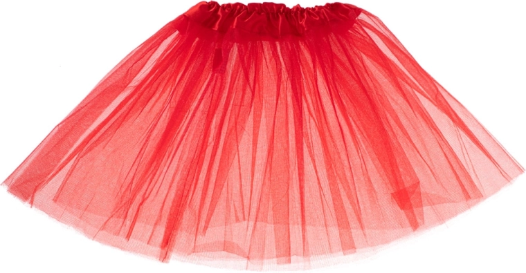 Construcción de tul de tres capas para un volumen abundante