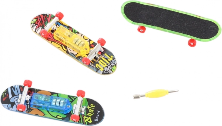 Fingerboards luminosos para trucos espectaculares