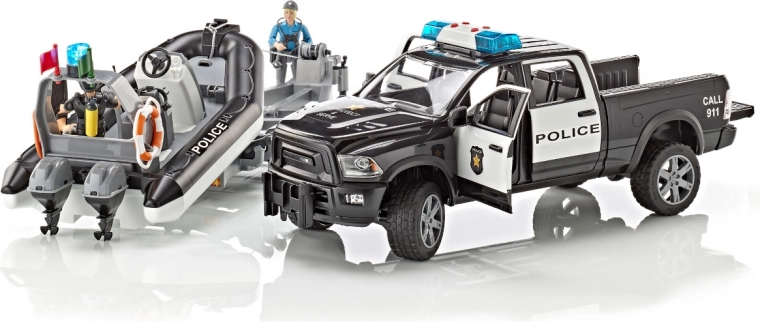 Funciones realistas del pick-up policial