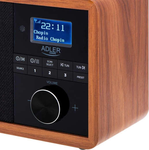 Recepción digital DAB+ nítida y amplia selección de emisoras