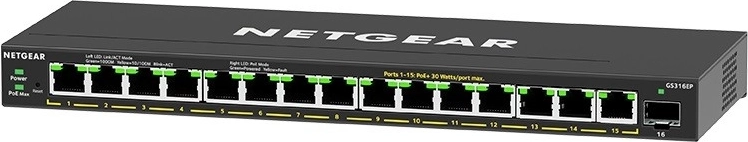 Alimentación PoE+ de 180 W para sus dispositivos