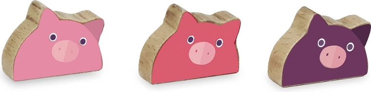 Adorables figuritas de cerditos