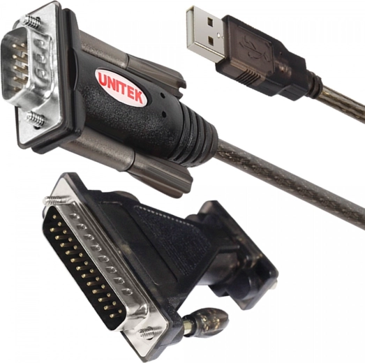 Conversión fiable de USB a RS–232