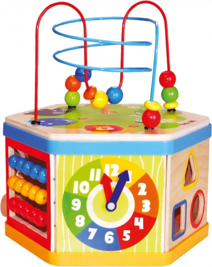 Reloj didáctico y construcción resistente