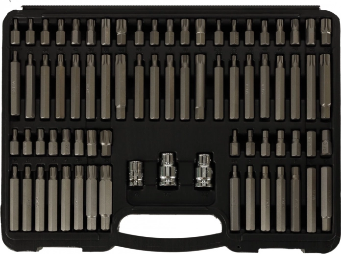 75 piezas para la máxima versatilidad