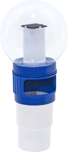 2 en 1: dosificador de química e iluminación LED solar