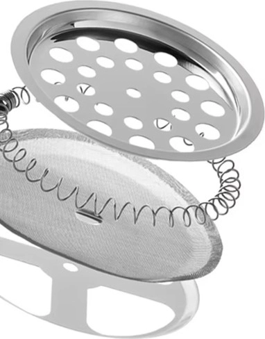 Infusión limpia gracias al émbolo de acero inoxidable