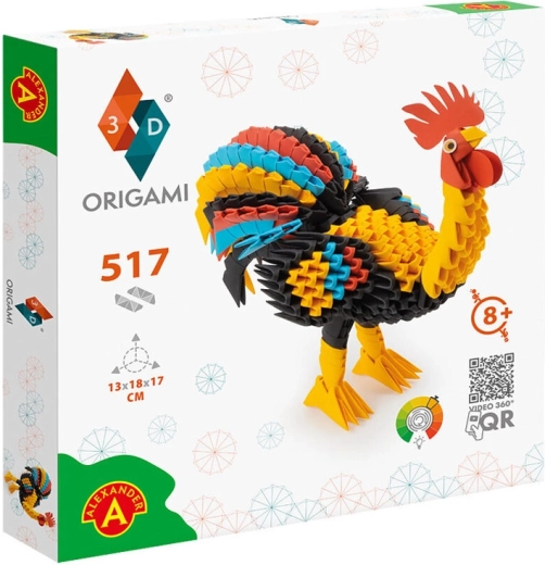 517 piezas para un modelo 3D colorido