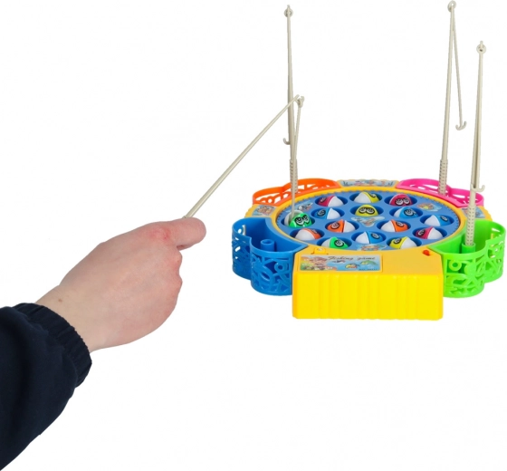 Efectos musicales y colores alegres