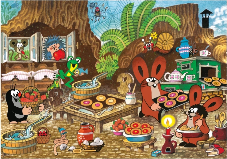 El mundo mágico del Topo en la cocina