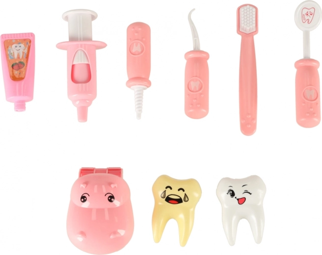 Herramientas dentales reales para el juego