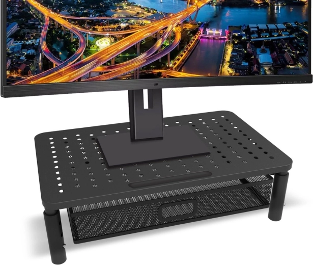Elevación ergonómica del monitor