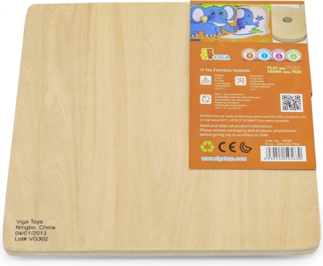 Tablero de madera resistente con bordes lisos