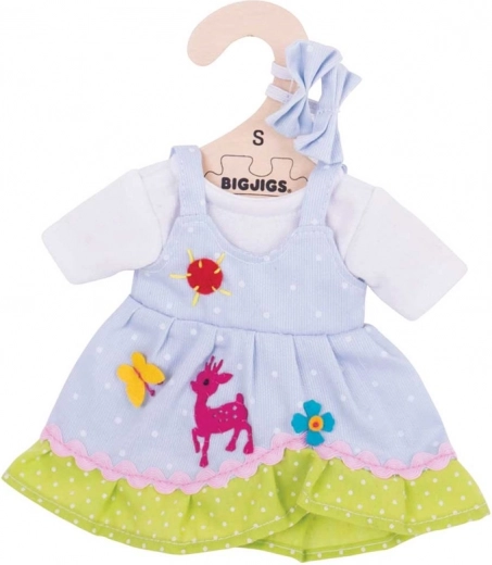 Vestido de lunares con ciervo