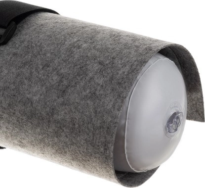 Material suave con tubo inflable y correas