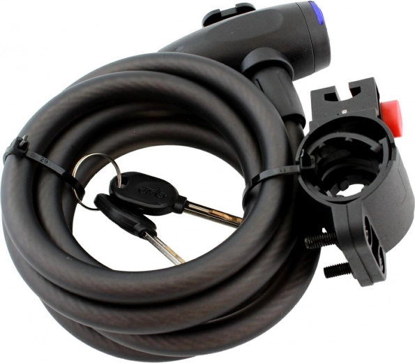 Cerradura con llave con tapa antipolvo y 2 llaves