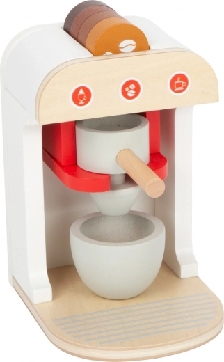 Cafetera con cápsulas y palanca