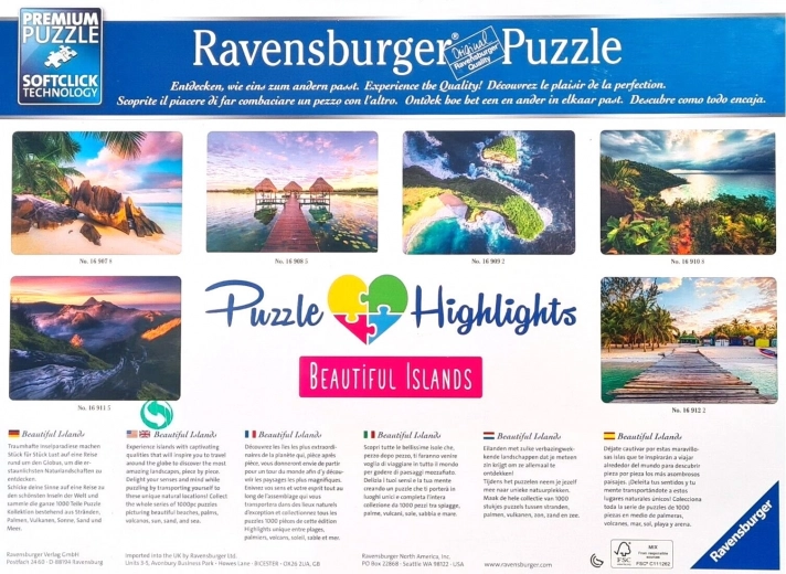 Calidad prémium RAVENSBURGER