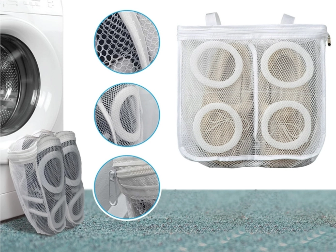 Lavado seguro de zapatos infantiles