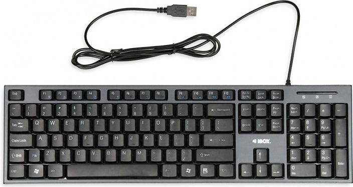 Teclado compacto con funciones multimedia