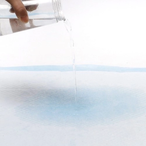 Material absorbente e impermeable